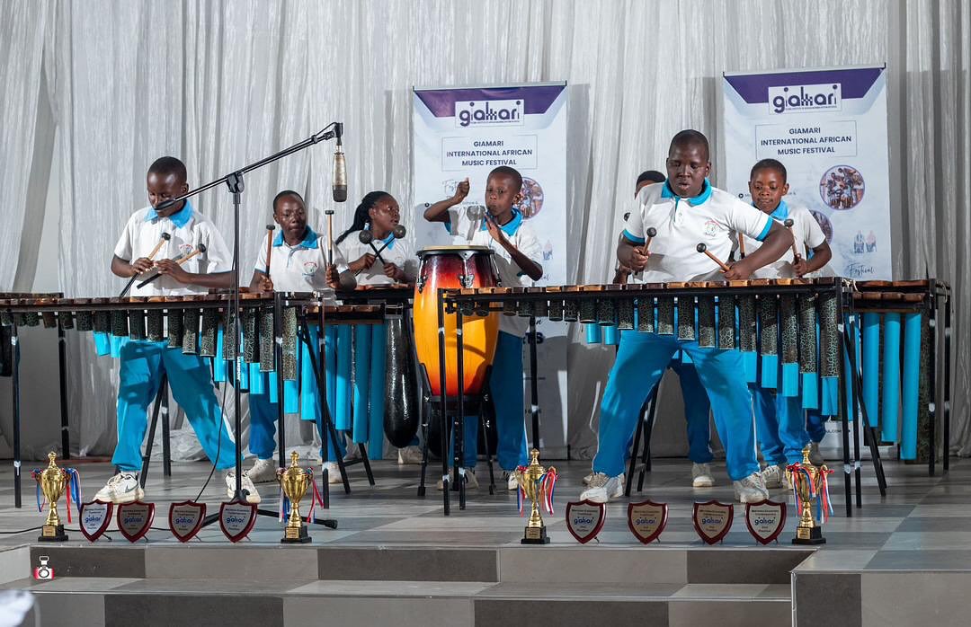 Quality marimba ensemble performing at the Giamari International African Music Festival