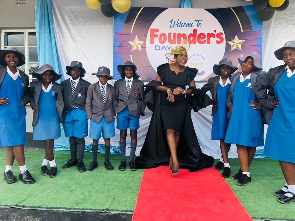 Founder’s Day celebration with prefects and staff